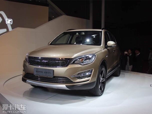 Zotye Damai X5 Shanghai Auto Show was officially launched during the first year.